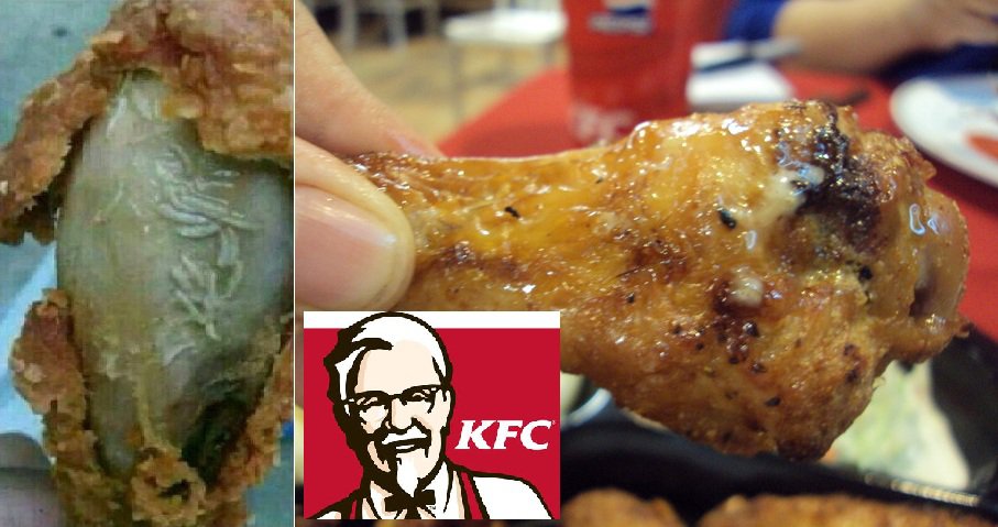 KFC-ийн тахианы шарсан далавчнаас амьд өтнүүд гарчээ /бичлэг/