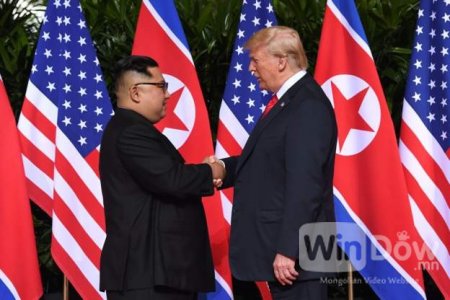 Доналд Трамп, Ким Жон Ун нарын уулзалт албан ёсоор эхэллээ